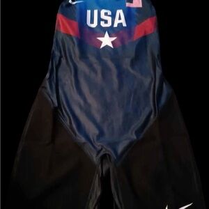 Nike USA Weightlifting Wrestling Singlet National Team - Women's Sz 2XL